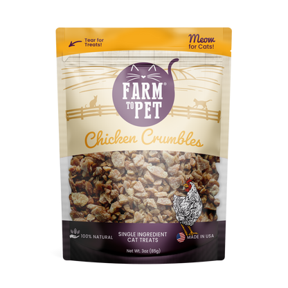 Chicken Crumbles Cat Treats