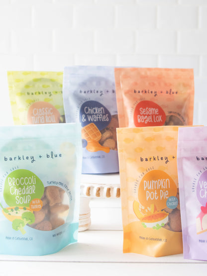 Broccoli Cheddar Soup Cat Treats - Cat Treat Biscuits