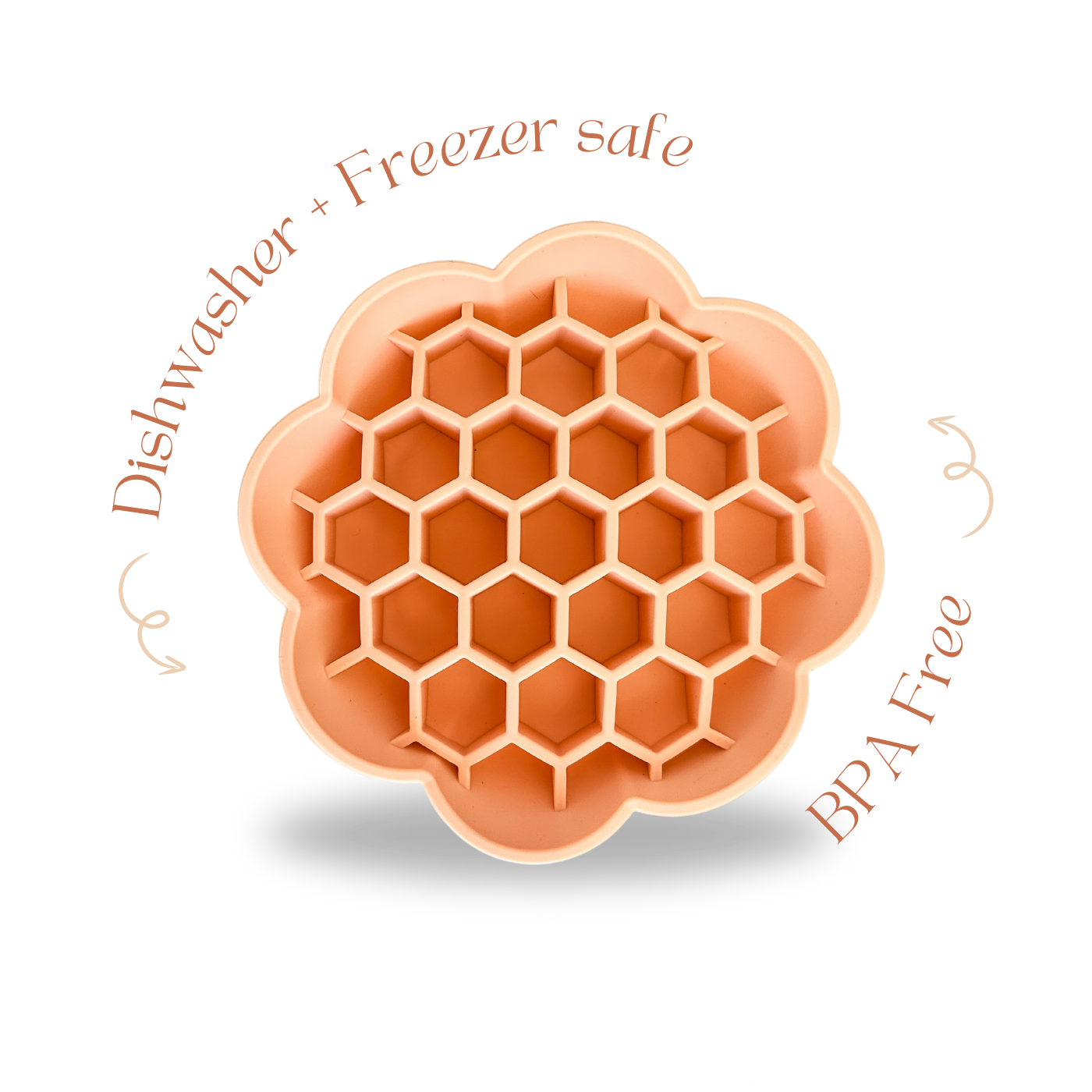 Daisy Slow Feeder Peach