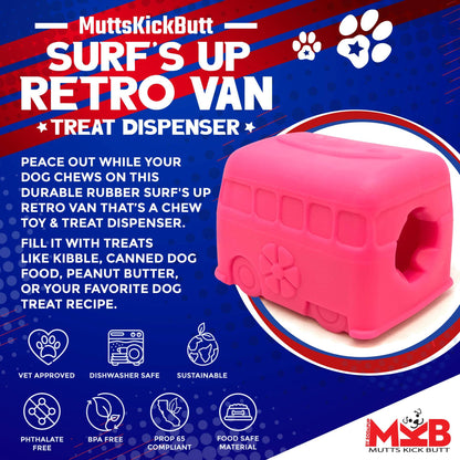 Retro Van Chew Toy & Treat Dispenser