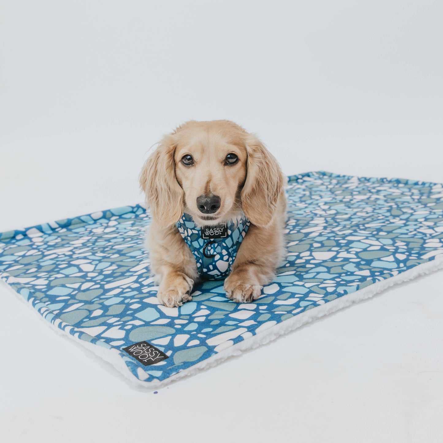 Santorini Dog Blanket