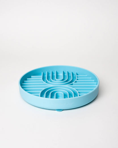 Slow Feeder for Dog Food, Lick Mat: Green