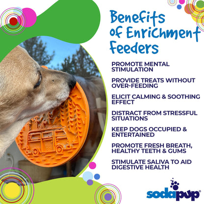 Camp eMat Enrichment Lick Mat With Suction Cups