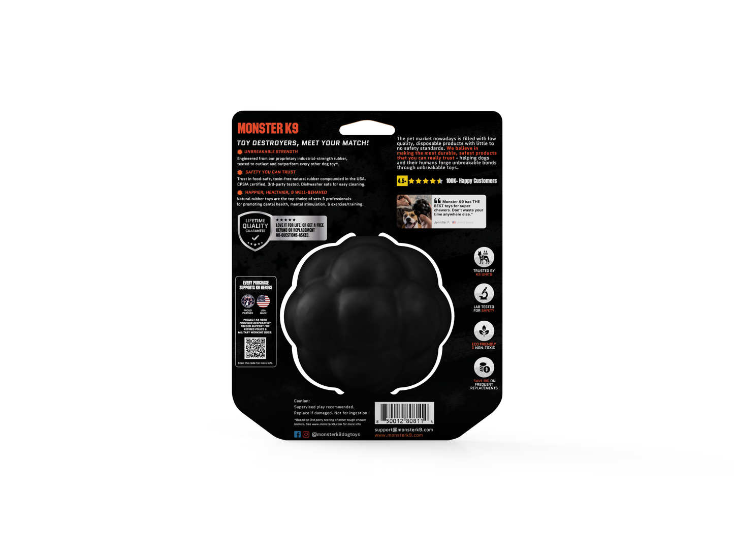 Rumble Ball For Aggressive Dog Chewers