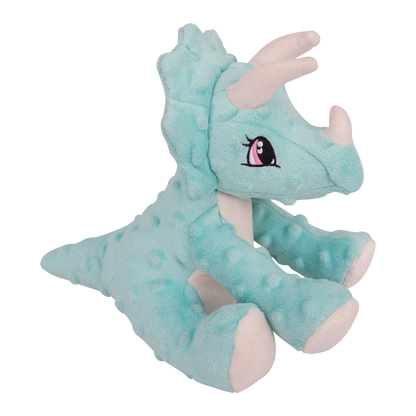 Tally the Triceratops Dog Toy