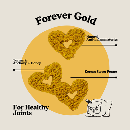 Gogoma  Turmeric + Anchovy Whole Food Dog Treat for Mobility