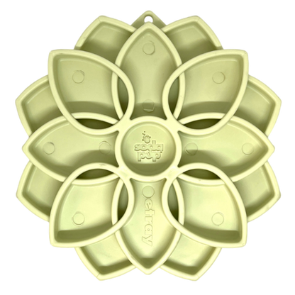 Mandala "Softie" eTray Enrichment Tray for Dogs: Light Green