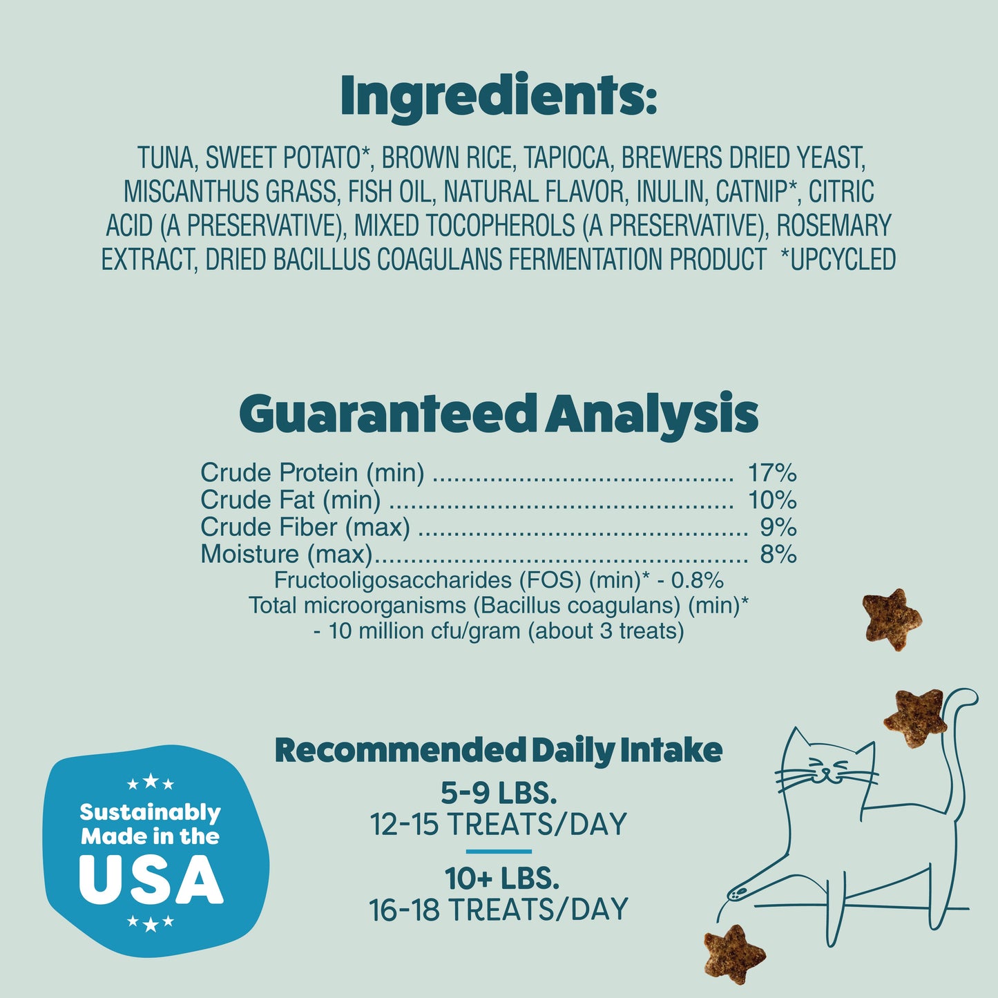 Catnip N Chill (fka Fintastic Catnip) Crunchy Cat - Tuna