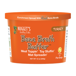 Nuggets Frozen Bone Broth Butter: Turkey