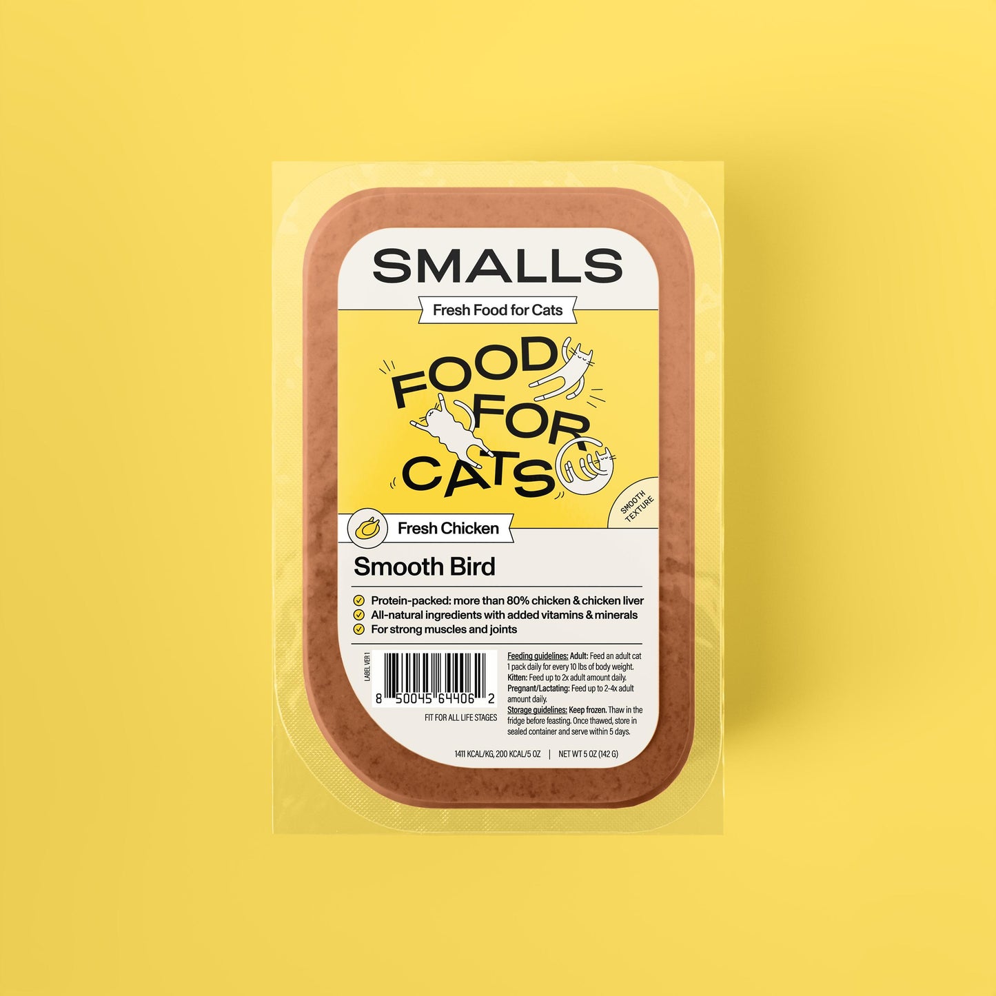 Smalls Cat Raw Food Chicken: 5 oz