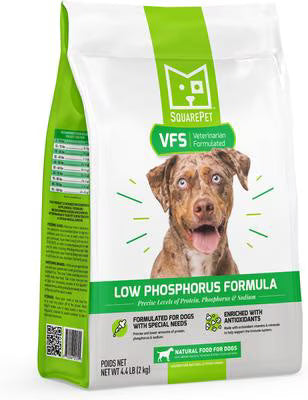 SquarePet VFS Low Phosphorus Formula Dry Dog Food, 4.4-lb bag