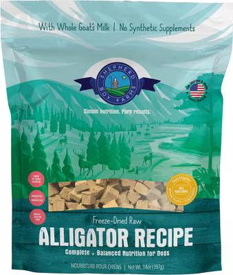 Shepard Boy Farms Fd Alligator Dog Food