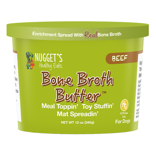 Nuggets Frozen Bone Broth Butter: Beef