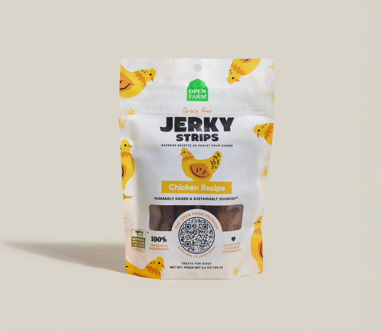Open Farm Jerky Strips Dog Treat