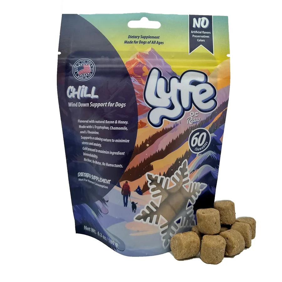 OC Raw Lyfe Cold Press Chew- Chillax