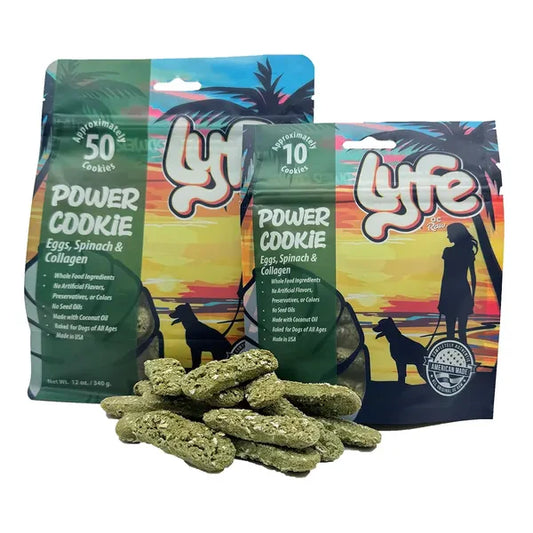 Oc Raw Lyfe Power Cookie Eggs and Spinach