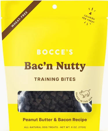 Bocce's Traning Treats: Bacon Nutty