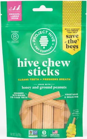 Project Hive Dog Chew Sticks / Large