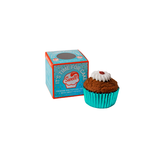 Swell Sweet Potato Dog Cupcake