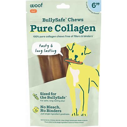 Woof Dog Collagen Chews | 6 in 5 ct