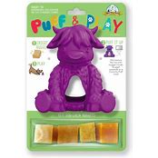 Yeti Dog Chew Yak Yeti Puff & Play Dog Toy, Purple