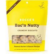 Bocce's Bacn' Nutty Crunchy Dog Treats