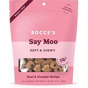 Bocce's Soft & Chewy Say Moo Dog Treats